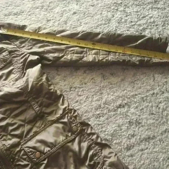 Banana Republic Womens Olive GreenS Quilted Jacket S - Picture 13 of 13